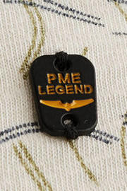thumbnail: PME Legend regular fit polo met print - ecru