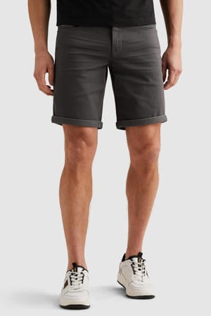 NIGHTFLIGHT regular fit casual short - grijs