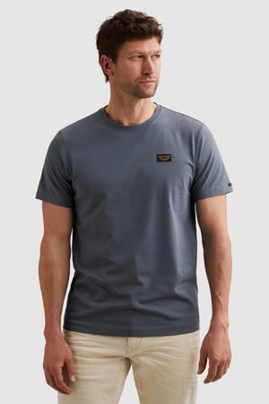 regular T-shirt grijsblauw