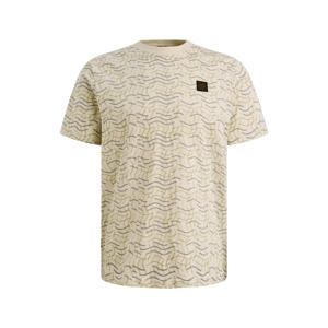 regular fit T-shirt met print - ecru