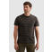 PME Legend regular fit T-shirt met print - donkerbruin