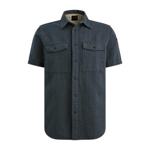 regular casual overhemd antraciet