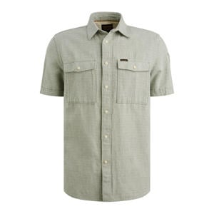 regular casual overhemd beige