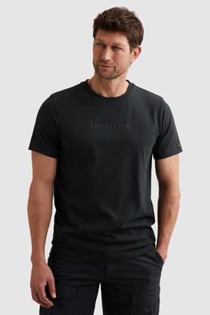 regular T-shirt antraciet