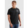 PME Legend regular T-shirt met backprint antraciet