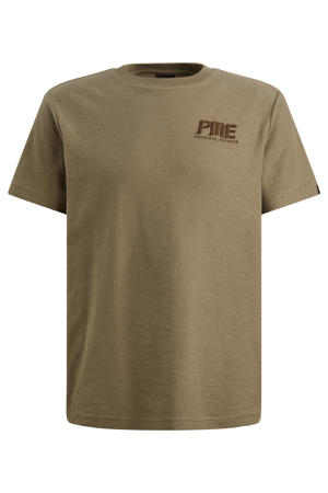 regular T-shirt groen