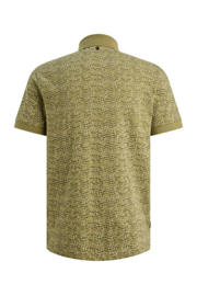 thumbnail: PME Legend regular fit polo met print - mosgroen