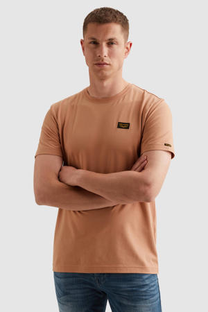 regular T-shirt donker oranje
