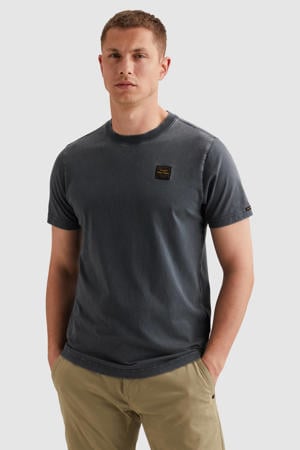 regular fit T-shirt - grijsblauw