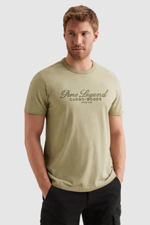regular T-shirt lichtgroen