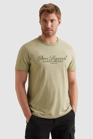 regular T-shirt lichtgroen