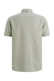 thumbnail: PME Legend regular casual overhemd met linnen groen