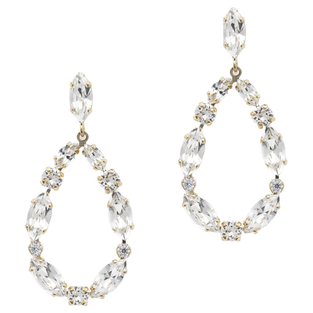 Abrazi gold plated oorbellen Jane