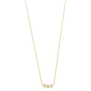 gold plated ketting Amalia