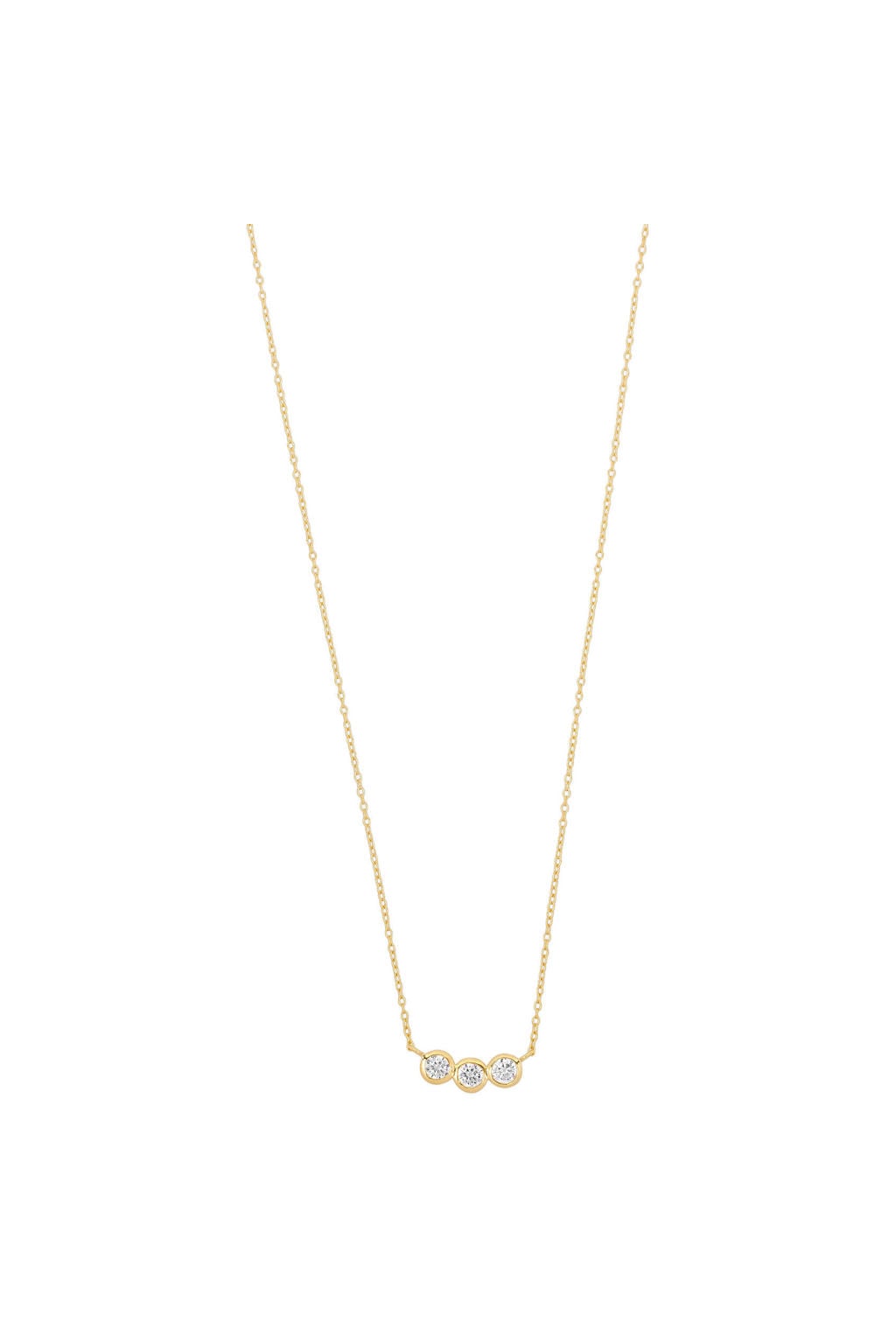 Abrazi gold plated ketting Amalia
