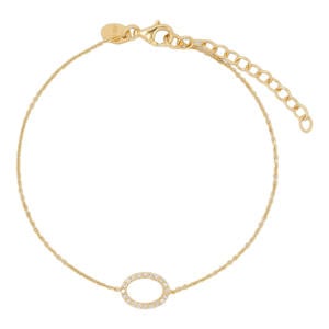 gold plated armband Lana