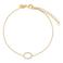 Abrazi gold plated armband Lana