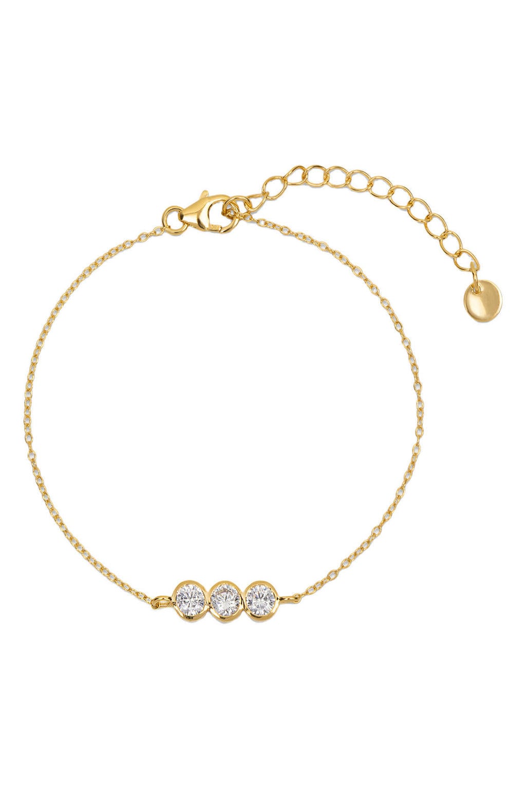 Abrazi gold plated armband Amalia