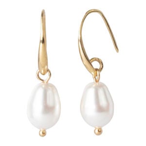 gold plated oorbellen Julie