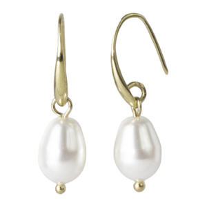 gold plated oorbellen Julie