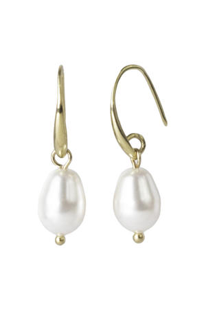 gold plated oorbellen Julie