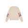 Oilily sweater broderie beige