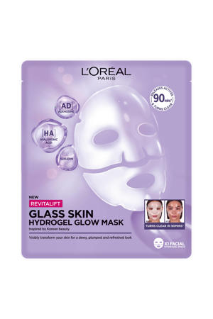 Filler Glass Skin Hydrogel Glow Mask - 1 stuk