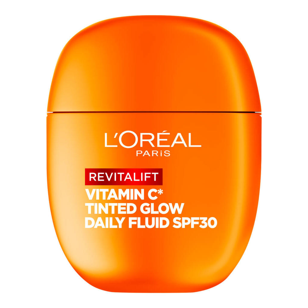 L'Oréal Paris Revitalift Daily Fluid SPF 30 Vitamine C* met Tinted Glow - 40ml