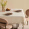 NOUS Living katoenen tafelkleed Lina - ecru
