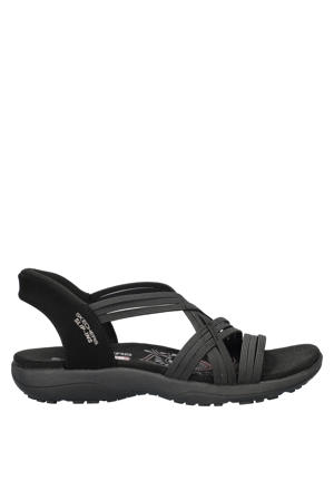 Hands Free Slip-Ins Reggae Slim sandalen zwart