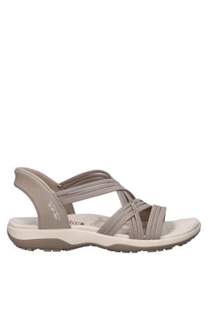 Hands Free Slip-Ins Reggae Slim sandalen taupe