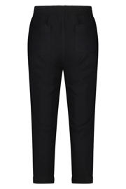 thumbnail: MS Mode tapered high waist broek zwart