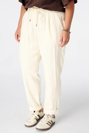 tapered high waist broek