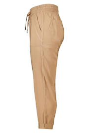 thumbnail: MS Mode tapered high waist broek camel