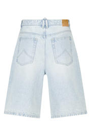 thumbnail: America Today denim baggy short blauw