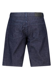thumbnail: America Today gestreepte short dark blue denim