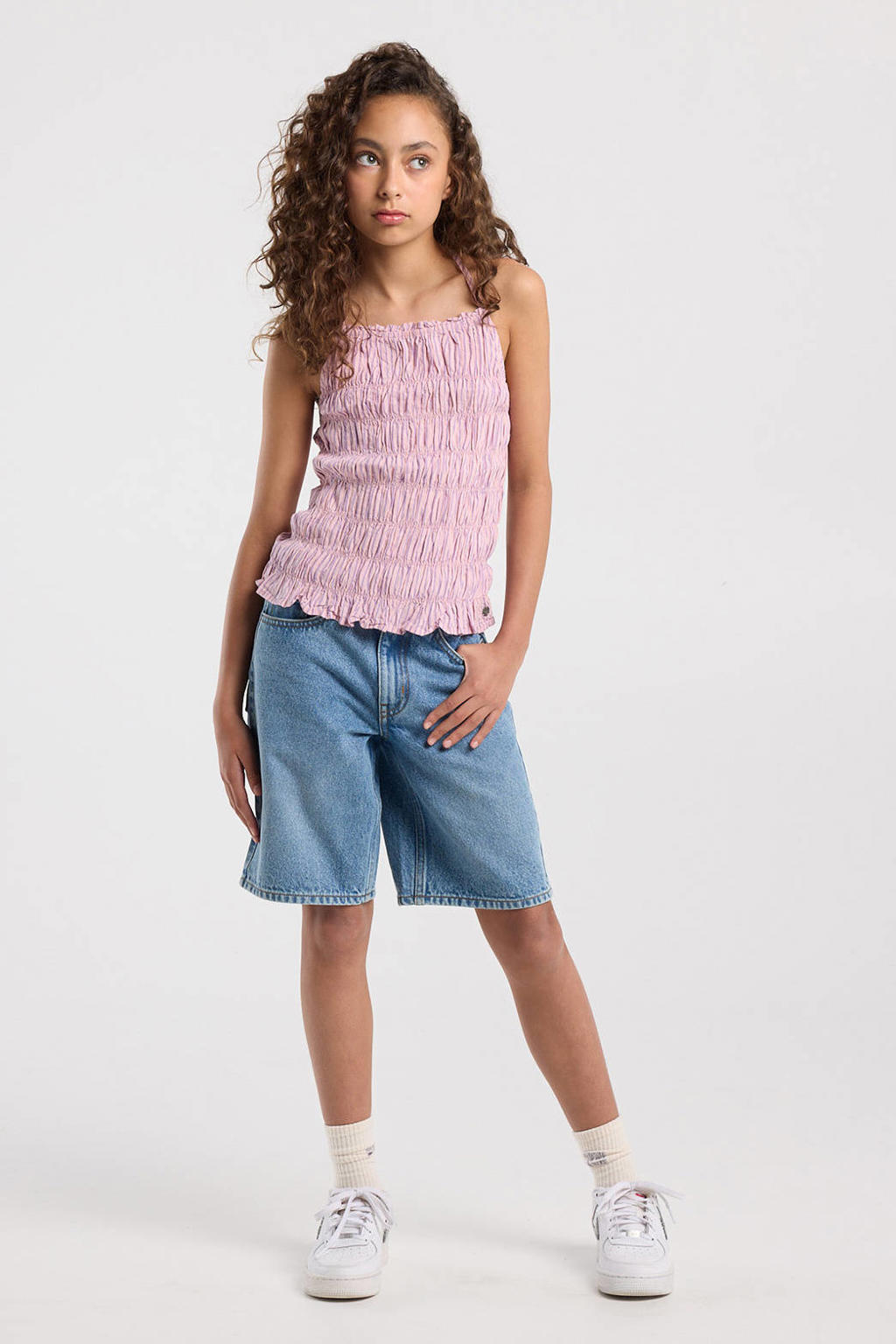 America Today haltertop roze