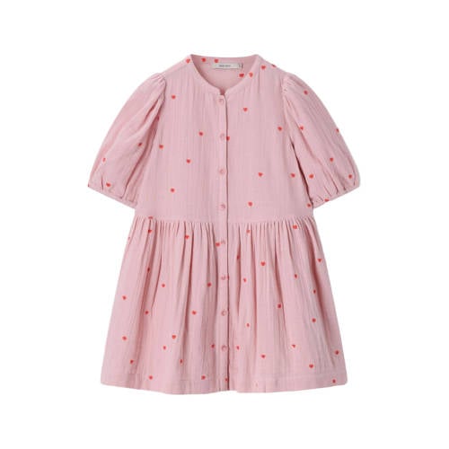 Sissy-Boy blousejurk met hartjes roze afbeelding