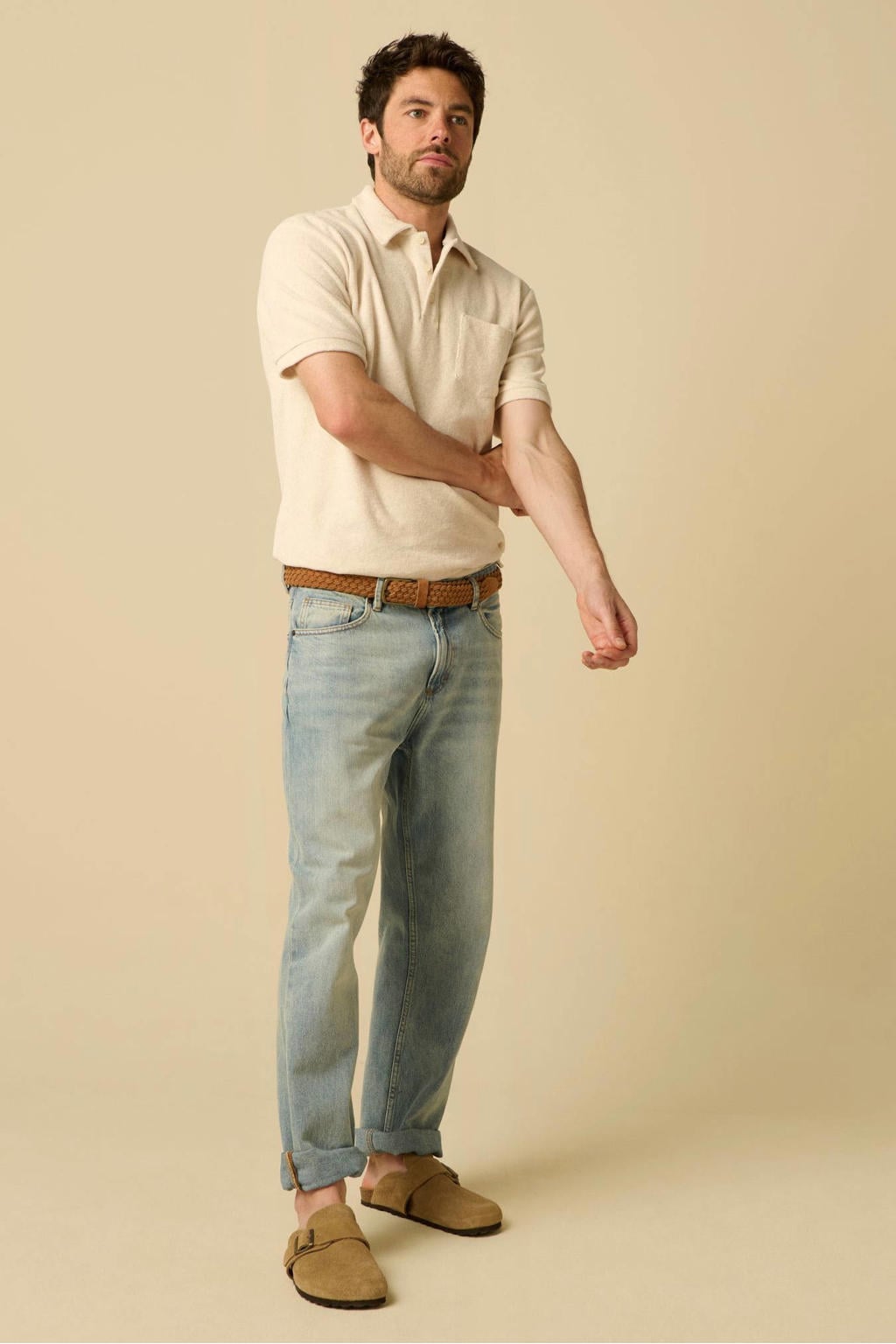 Sissy-Boy regular polo beige