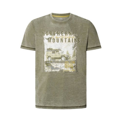 Jan Vanderstorm regular T-shirt RASIK groen afbeelding