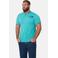 Jan Vanderstorm +FIT Collectie regular T-shirt EMMIK petrol