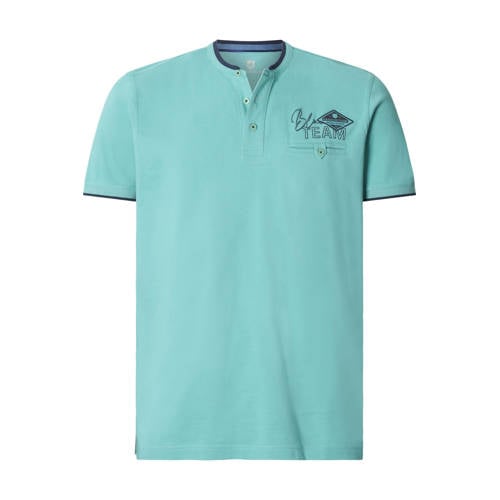 Jan Vanderstorm regular T-shirt EMMIK turquoise afbeelding