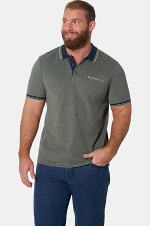 +FIT Collectie regular polo MUNAR olijfgroen