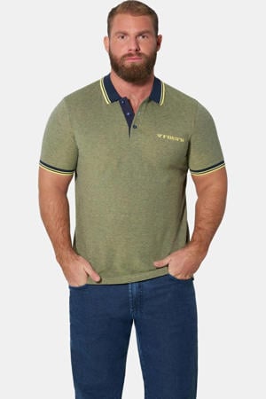 +FIT Collectie regular polo MUNAR lichtgeel