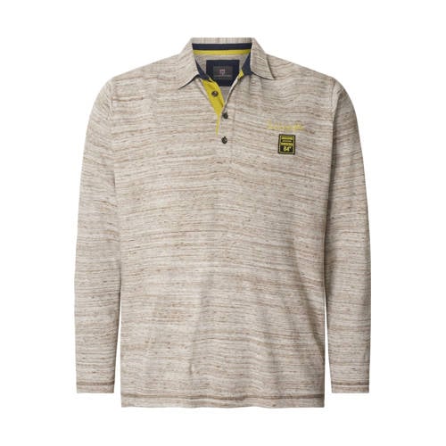 Jan Vanderstorm regular polo ENDRE beige afbeelding