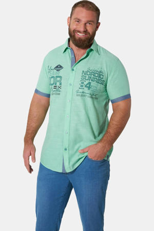 regular casual overhemd FAPHER  groen
