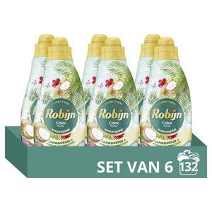 Color Kokos vloeibaar wasmiddel - 6 x 22 wasbeurten - 132 wasbeurten