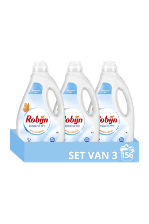 Stralend Wit vloeibaar wasmiddel - 3 x 52 wasbeurten - 180 wasbeurten