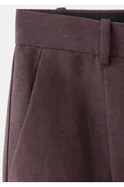thumbnail: Mango regular waist jort donkerpaars