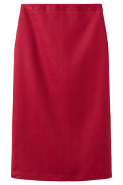 thumbnail: Mango linnen kokerrok rood